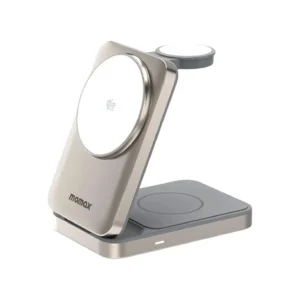 Momax 1-Charge Q.Port² Qi2 25W 3-in-1 Magnetic Wireless Charging Stand